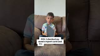 mmy ka report card dekhlia soft spoken likha tha 😱 #youtuber #explorepage #trending