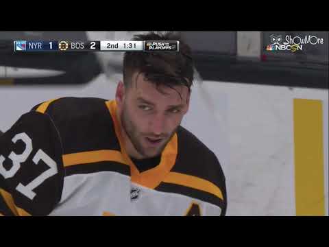 NHL Fight | Patrice Bergeron vs. Lias Andersson