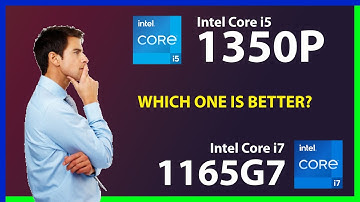 INTEL Core i5 1350P vs INTEL Core i7 1165G7 Technical Comparison