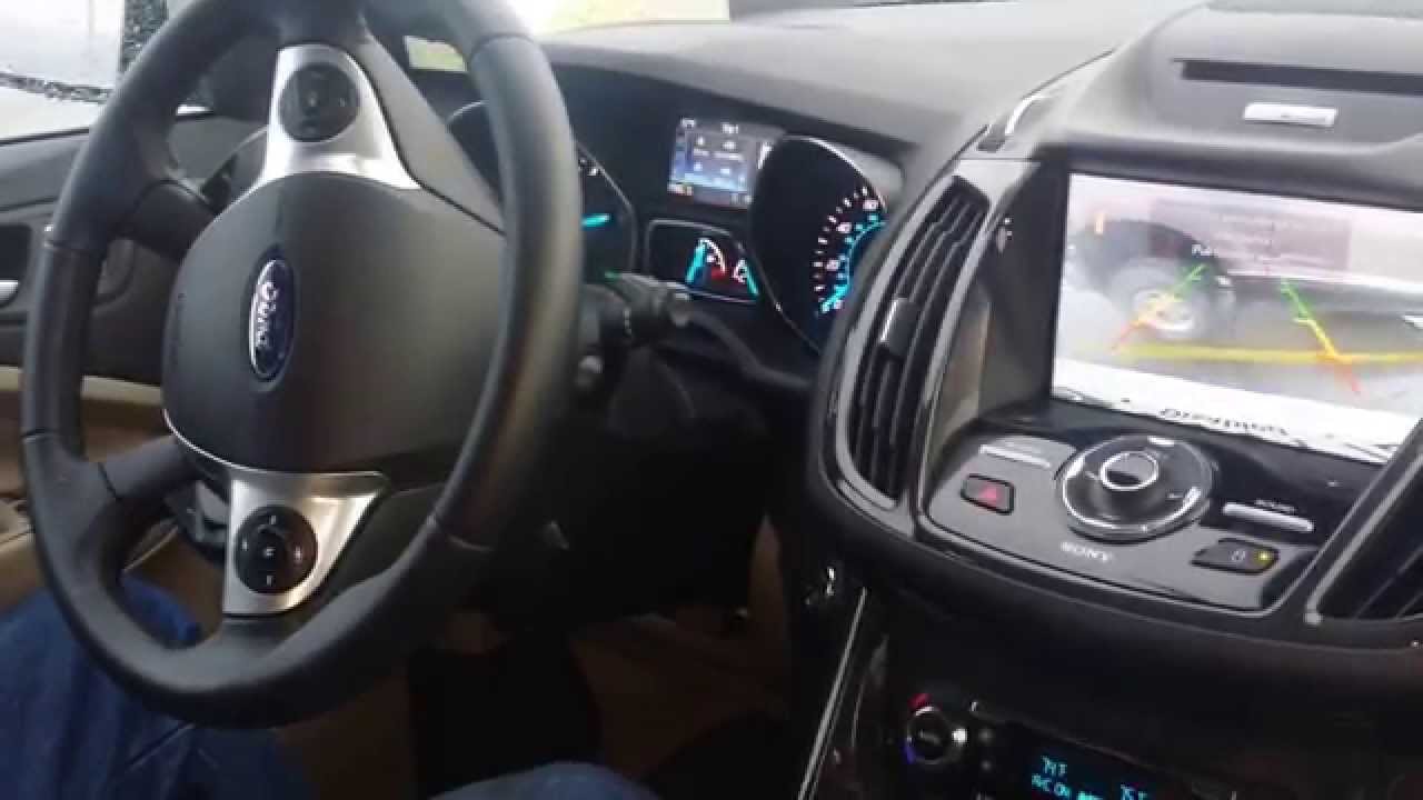 2014 Ford Escape self parking - YouTube
