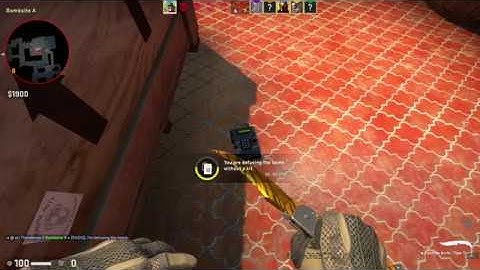 1v5 Ninja Defuse I CS:GO