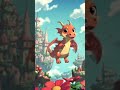baby dragon cartoon new hero kids viral trend #ai #for #story #for #trendingshorts #subscribe