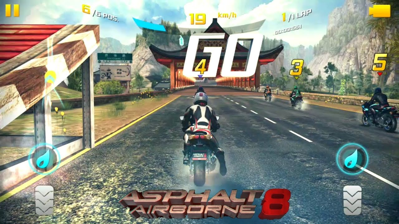 asphalt 8 airborne high graphic bike gameplay by gameloft