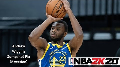 Andrew Wiggins Jumpshot Fix (2 Version) | NBA2K20 MOBILE