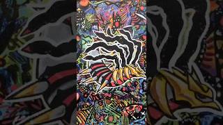 My Giratina Alt Art Inspired Painted Binder!