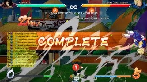 DRAGON BALL FighterZ: Android 17 Combo Challenge 10