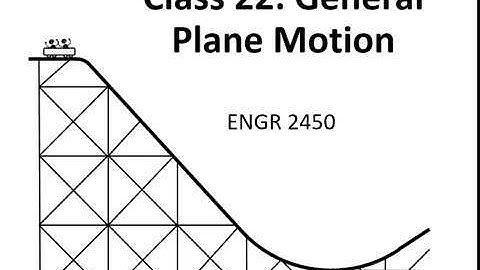 Class 22 General Plane Motion