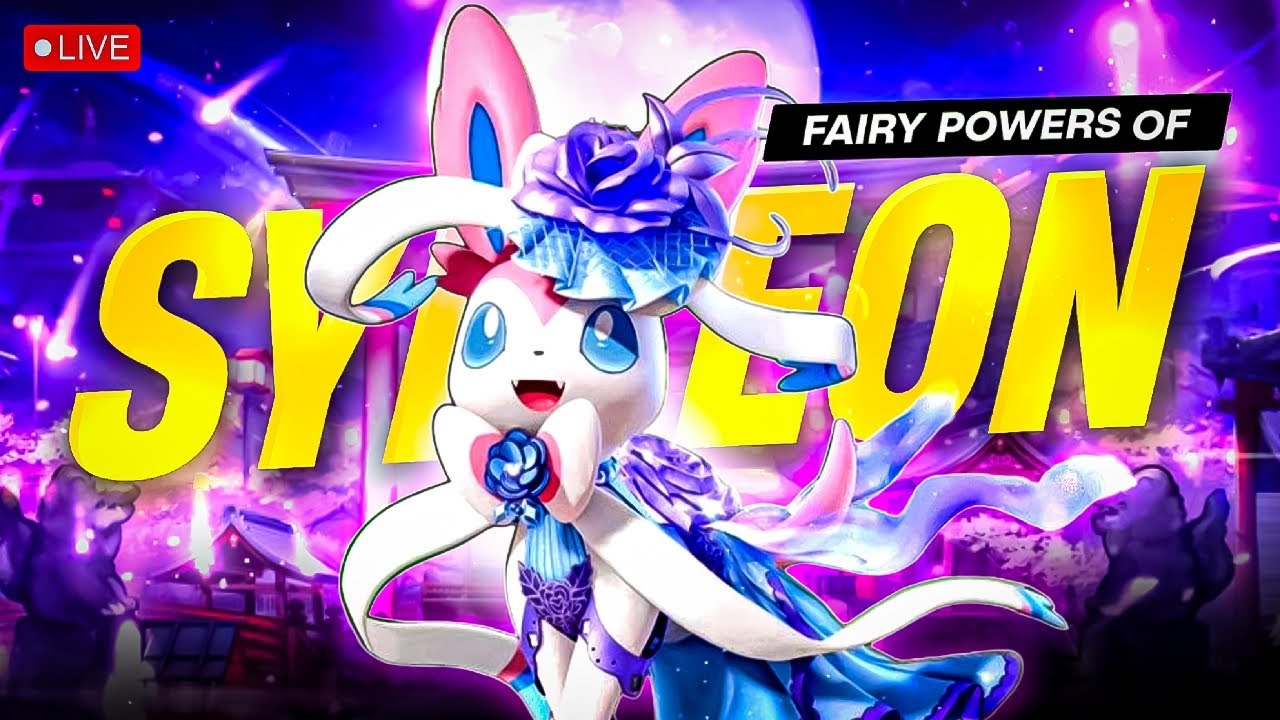 👼 Fairy Powers Of Sylveon | Pokemon Unite Live 🔴 | 