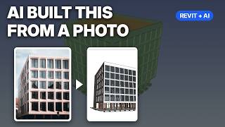 AI Turns One Photo into a 4D BIM Model in AutoCAD, Revit and Navisworks