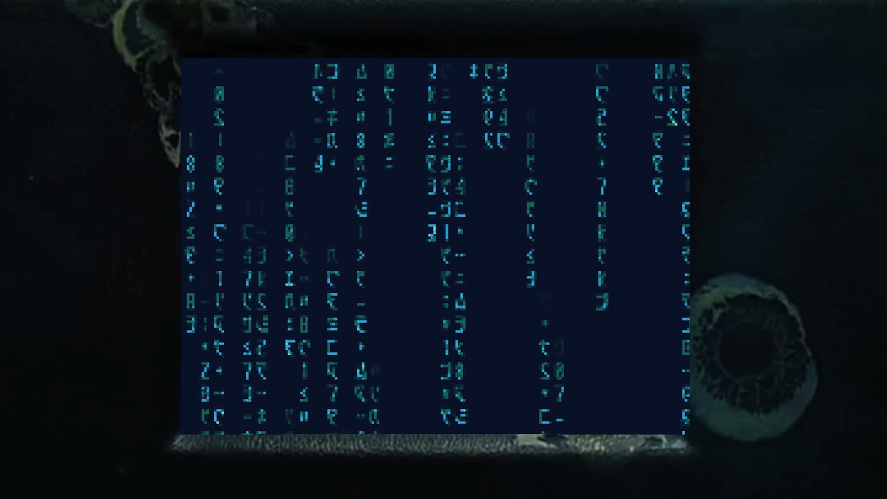 The Matrix (1999) Operator's Monitor Fan Made UI