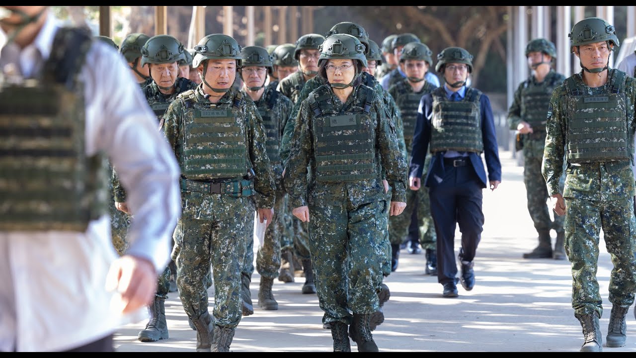 20231123 總統視導「義務役新兵入伍訓練接訓整備」 - YouTube