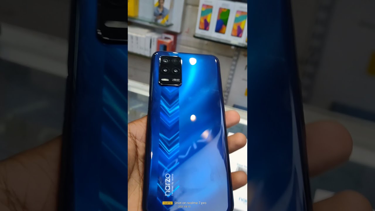 ANDROID - 【夾竹桃】realme narzo 30 5g racing blue Realme Narzo 30 4G Racing Blue 128GB + 6GB Dual-SIM Factory