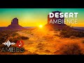 Desert Sounds - Windy Desert Ambience - Wind, Birds, Coyote Sounds - Relaxation sleep