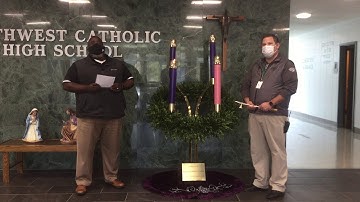 Lighting the Advent Wreath Week 3 2020