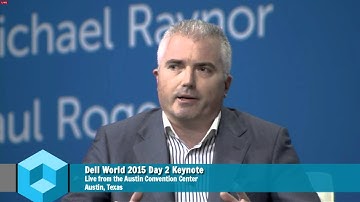 Day 2 Keynote | Dell World 2015