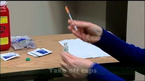 How to Give Yourself Insulin