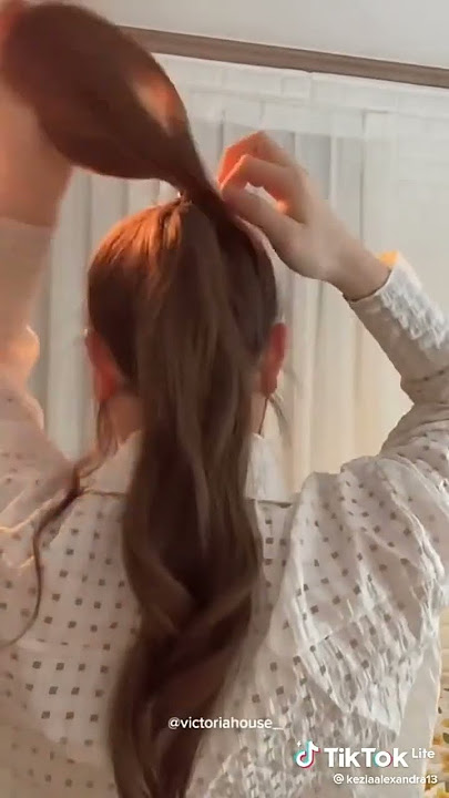 ~kuncir rambut ala ala korea~