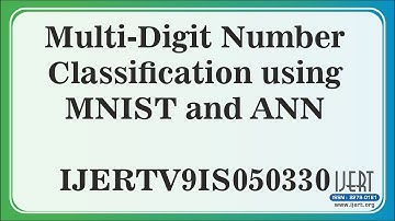 Multi-Digit Number Classification using MNIST and ANN