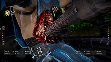 MK11 Sub Zero EX Creeping Ice Interrupts/Punishes