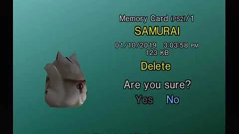 My PlayStation 2 Save Icons