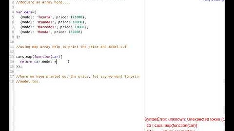 Using Arrow function and Array helper map and Filter