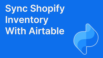 How to sync Shopify Inventory with Airtable