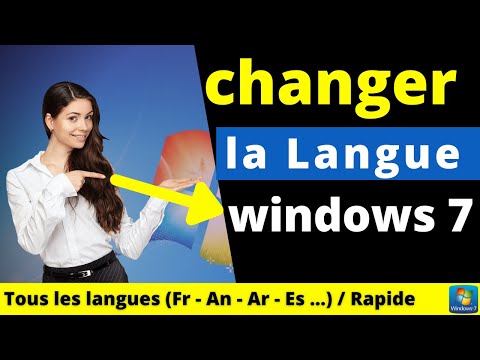 changer langue de windows 7 Français ,Angles ,Espagnol ,Arabe [Rapide et simple]