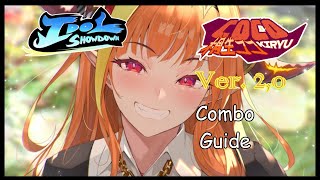 [Idol Showdown: Next Fes] Pecks Combo Guide Of Coco Kiryu Ver. 2.0 [Pc]