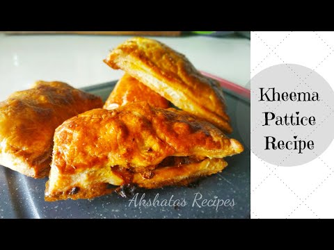 Bakery Style Kheema Pattice recipe|Akshata's Recipes