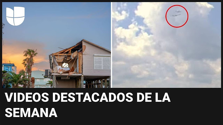 El huracán Beryl golpea Texas y dos aviones casi chocan en el aire: videos destacados de la semana