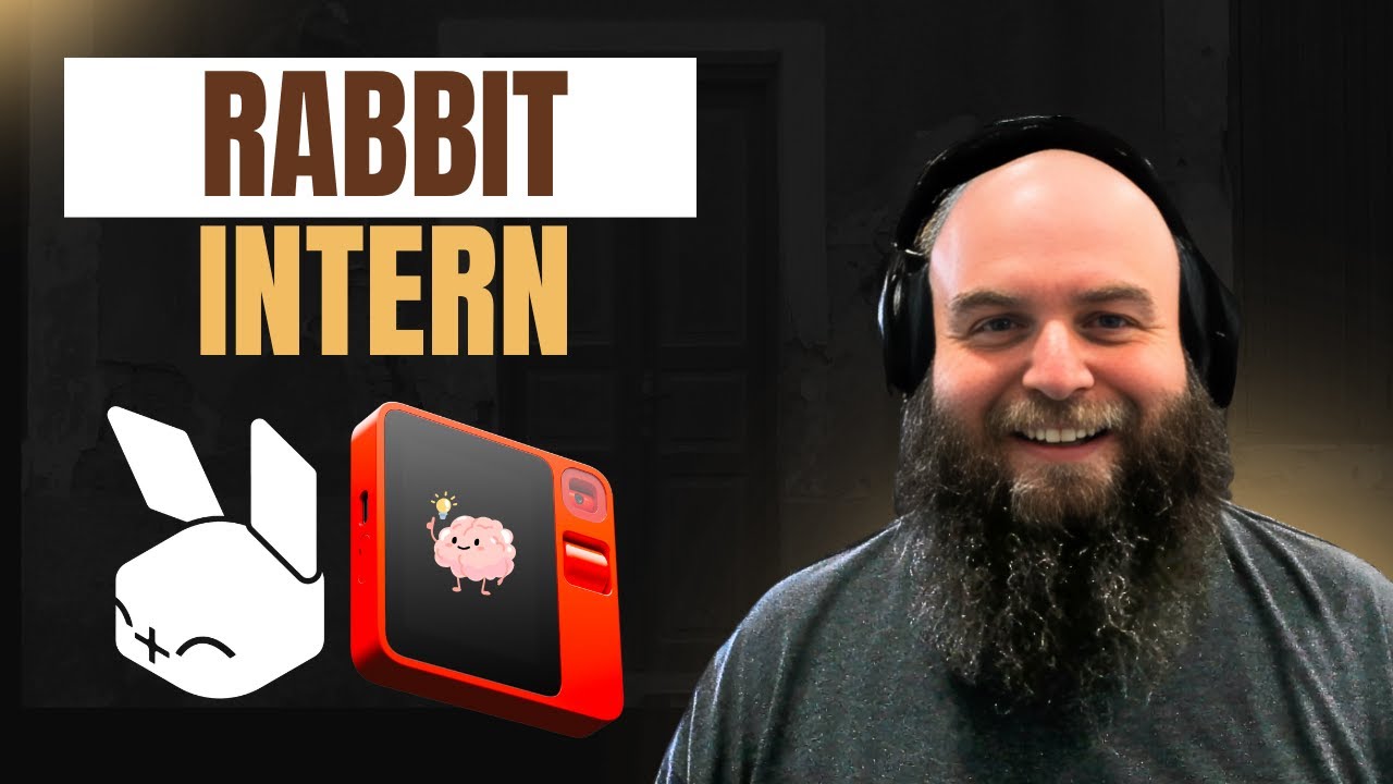Rabbit r1 rabbitOS Intern | Tutorial | Review | Reaction |