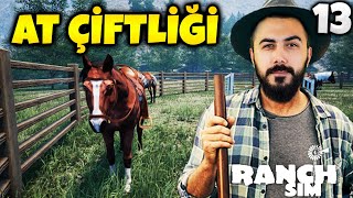 AT ÇİFTLİĞİ KURDUK!! RANCH SIMULATOR (Bölüm:13) | Barış Can screenshot 3