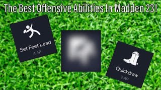 BEST ABILITIES ON OFFENSE FOR MADDEN 23