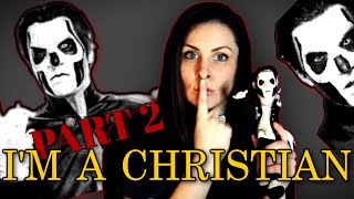 Tobias Forge of Ghost Shares his thoughts Religion, and SATAN... CHRISTIANS REACT!! PT2 OH. MY. GOD!