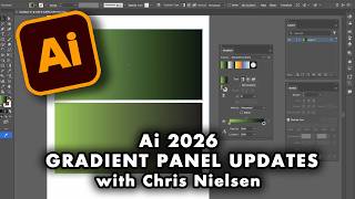 Illustrator 2026 - New Gradient Panel Updates