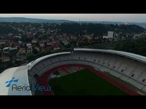 Filmare aeriana drona - Cluj Arena