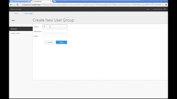 Creating Users and User Groups on the BIRT iHub F-Type