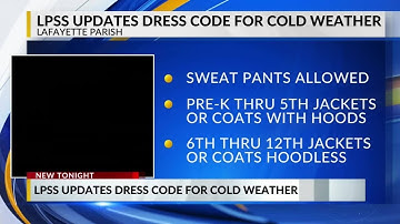 LPSS updates dress code for cold weather