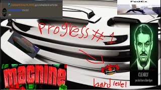 (60fps) TROLLMACHINE 50%, 57-100 (Extreme Demon Progress #1) | Geometry Dash