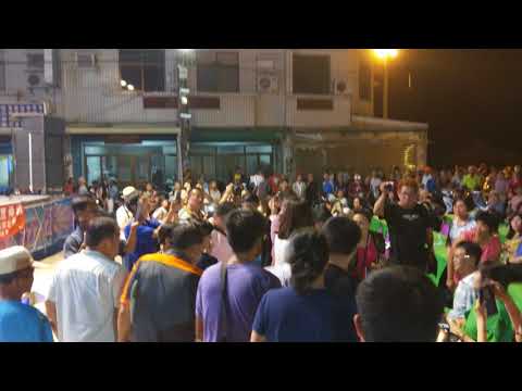 2018/6/3台南市官田慈聖宮神農大帝聖誕千秋懷念老歌晚會陳淑萍唱(遇見)
