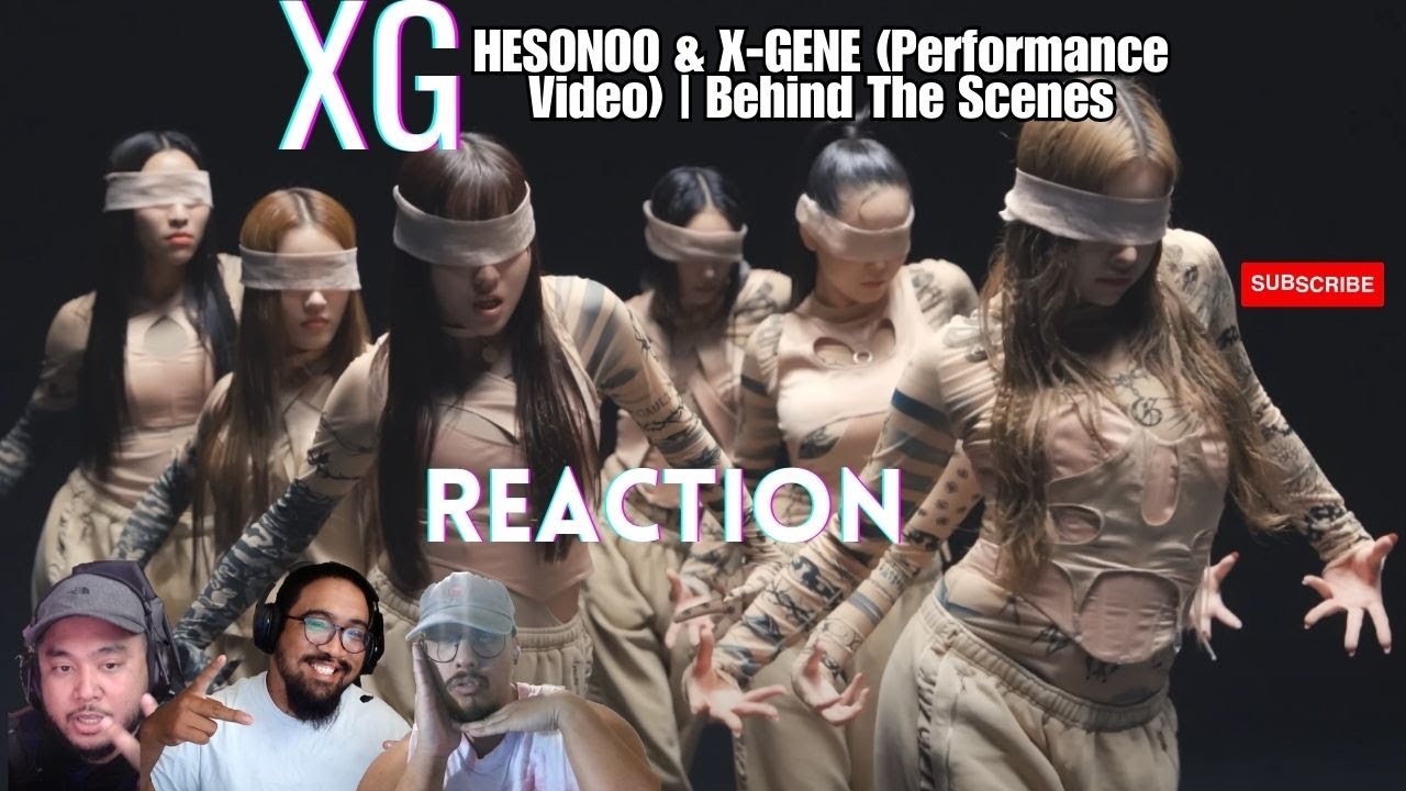 XG - HESONOO & X-GENE | Behind The Scenes - REACTION!