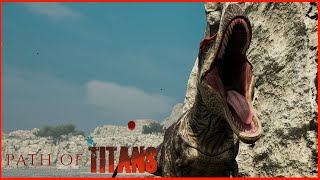 『Path of Titans』レックス強化されたらしい『ケモトカゲ』