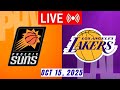 NBA LIVE! LAKERS VS SUNS | FULL GAMEPLAY | NBA PRE SEASON 2025 I OCTOBER 15, 2025 | 2K25