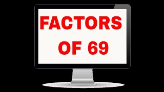 Factors of 69