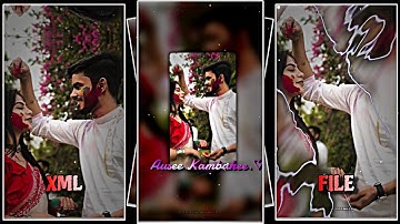 প্রেম প্রেম খেলে নিতে চাই XML FILE ALIGHT MOTION VIDEO EDTING NEW TREND NEW XML FILE❤️