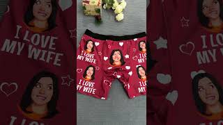 Custom Photo Funny I Love My Lover | Gift For Husband, Boyfriend | Personalized Men's Boxer Briefs screenshot 5