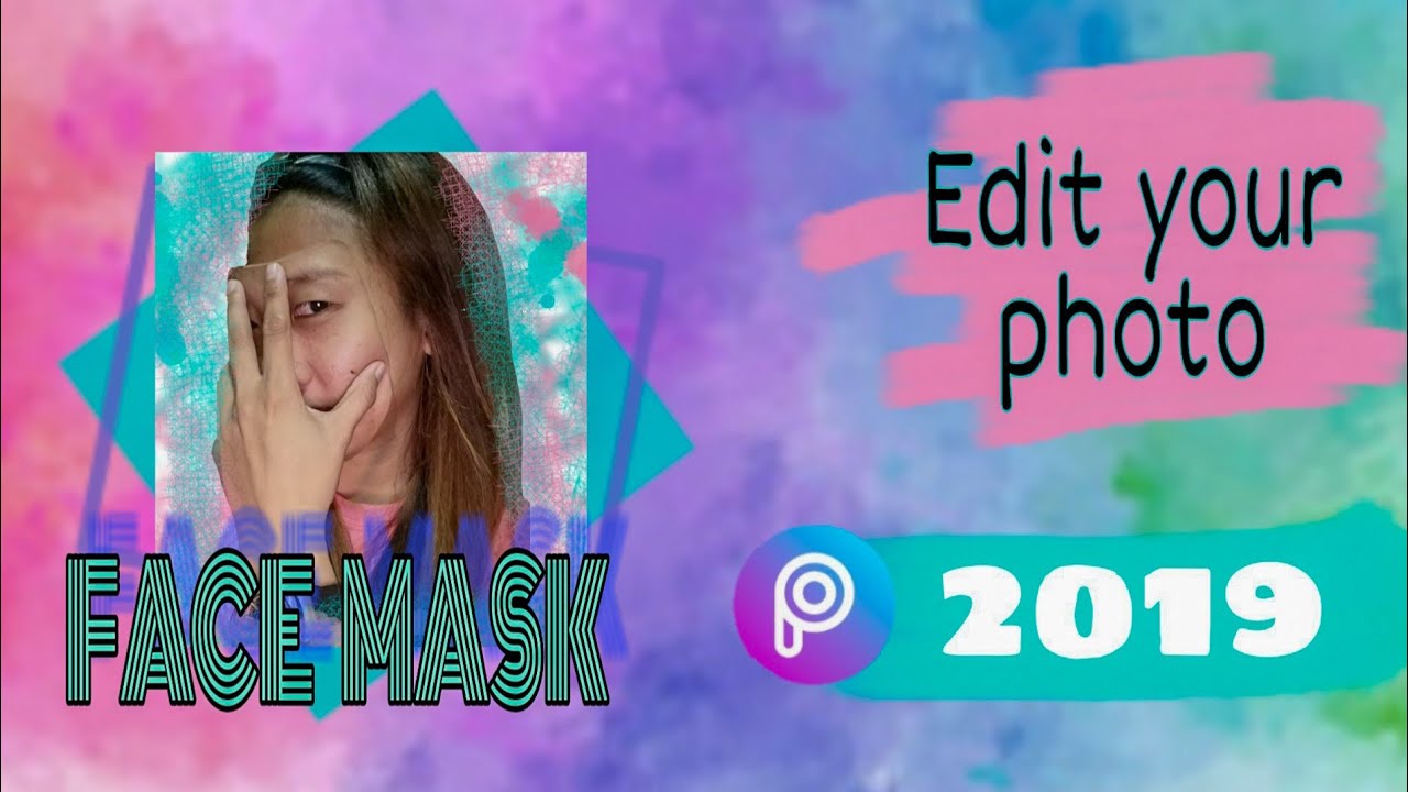 PICSART ׀ EDITING TUTORIAL create FACE MASK EFFECT ׀ YouTube
