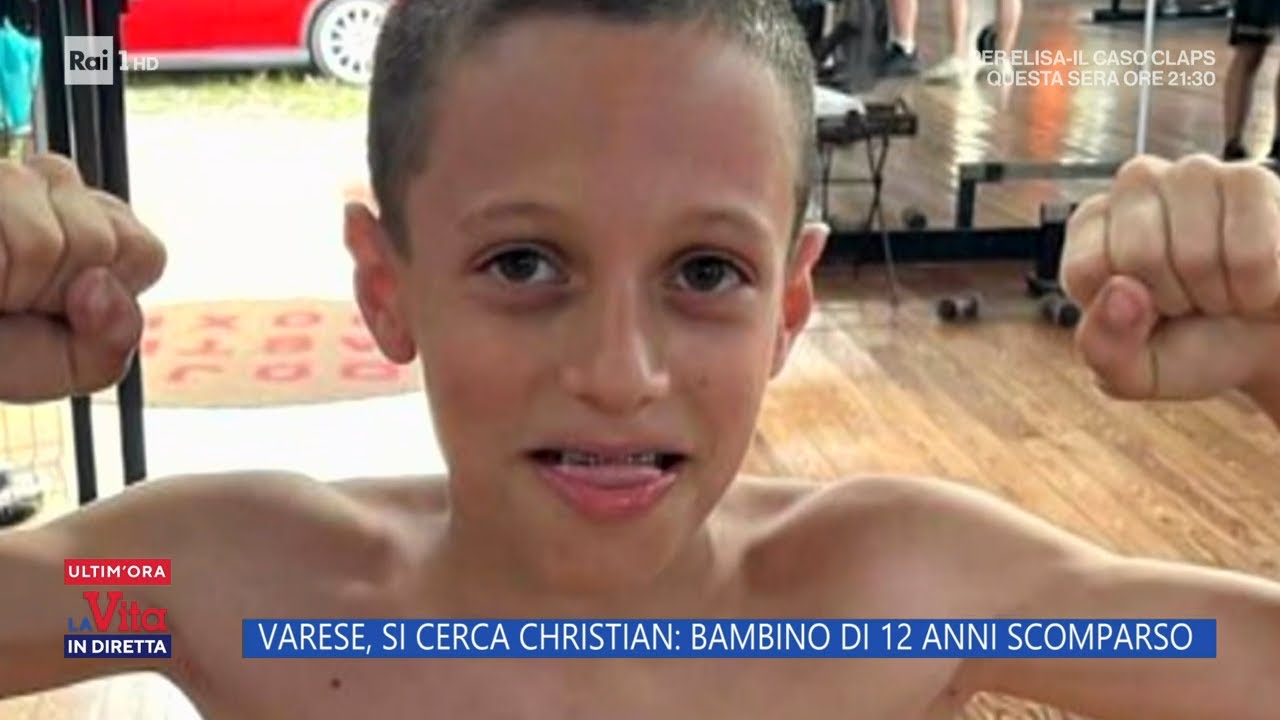 Varese, si cerca Christian: Bambino di 12 anni scomparso - La vita in