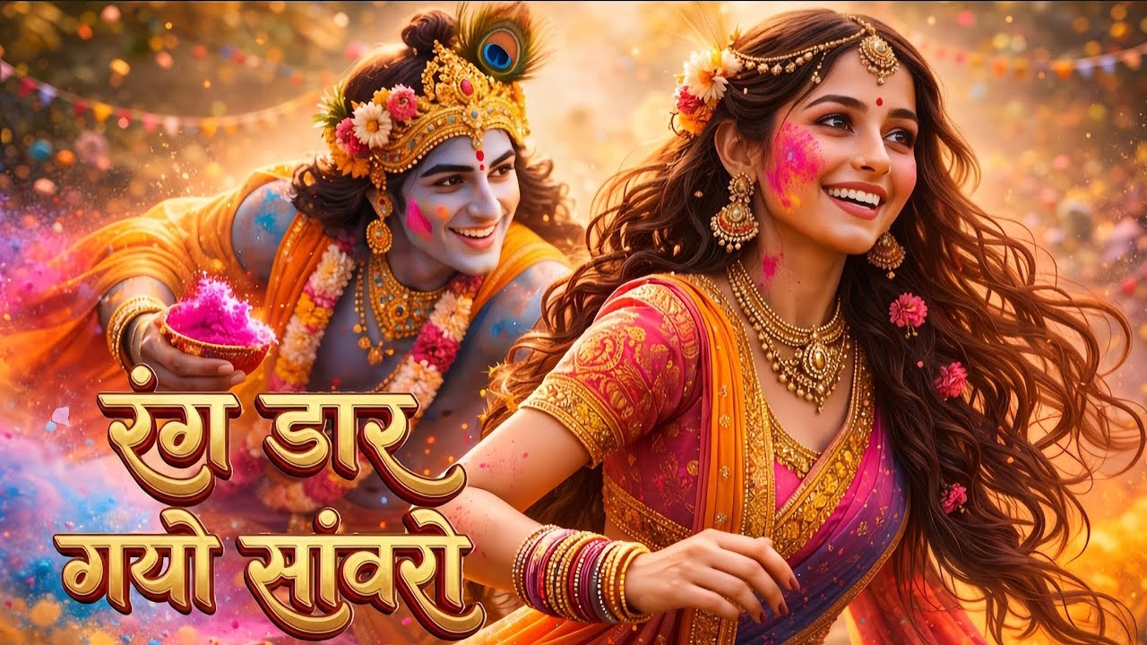 रंग डार गयो सांवरो | होली भजन 2026 | Radha Krishna Love | Premanand ji Maharaj