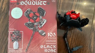 Let’s Build Block Tech Bouquet Black Rose | Five Below LEGO compatible building blocks 
